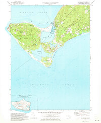 Download a high-resolution, GPS-compatible USGS topo map for Squibnocket, MA (1973 edition)