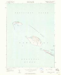 Download a high-resolution, GPS-compatible USGS topo map for Tuckernuck Island, MA (1958 edition)