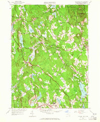 preview thumbnail of historical topo map of Worcester County, MA in 1956