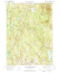 preview thumbnail of historical topo map of Worcester County, MA in 1972