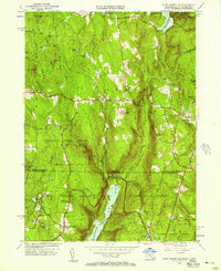 Download a high-resolution, GPS-compatible USGS topo map for West Granville, MA (1957 edition)