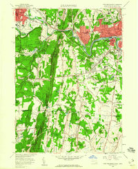 Download a high-resolution, GPS-compatible USGS topo map for West Springfield, MA (1960 edition)
