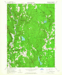 preview thumbnail of historical topo map of Hampshire County, MA in 1955