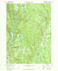 preview thumbnail of historical topo map of Hampshire County, MA in 1972