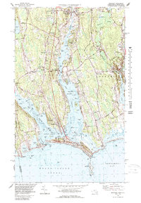 Download a high-resolution, GPS-compatible USGS topo map for Westport, MA (1989 edition)