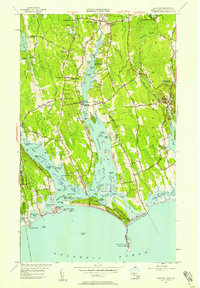 Download a high-resolution, GPS-compatible USGS topo map for Westport, MA (1958 edition)