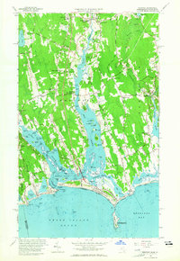 Download a high-resolution, GPS-compatible USGS topo map for Westport, MA (1965 edition)