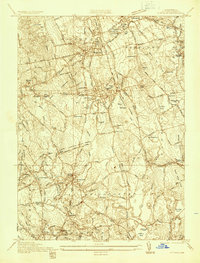 preview thumbnail of historical topo map of Plymouth County, MA in 1936