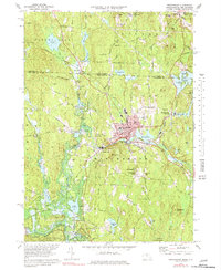 preview thumbnail of historical topo map of Worcester County, MA in 1971