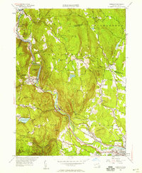 Download a high-resolution, GPS-compatible USGS topo map for Woronoco, MA (1958 edition)