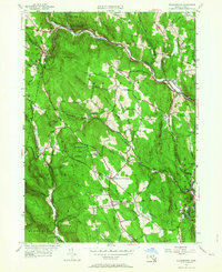 preview thumbnail of historical topo map of Hampshire County, MA in 1956