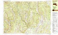 Download a high-resolution, GPS-compatible USGS topo map for Bernardston, MA (1990 edition)