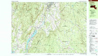 preview thumbnail of historical topo map of Berkshire County, MA in 1998