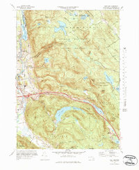 Download a high-resolution, GPS-compatible USGS topo map for East Lee, MA (1984 edition)