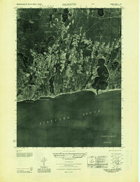 Download a high-resolution, GPS-compatible USGS topo map for Falmouth, MA (1949 edition)
