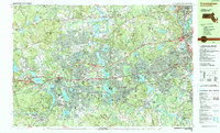 Download a high-resolution, GPS-compatible USGS topo map for Framingham, MA (1987 edition)