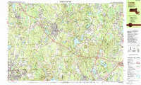 preview thumbnail of historical topo map of Norfolk County, MA in 1987