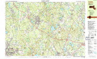 Download a high-resolution, GPS-compatible USGS topo map for Franklin, MA (1987 edition)