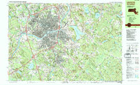 Download a high-resolution, GPS-compatible USGS topo map for Lawrence, MA (1987 edition)
