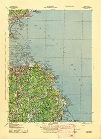 Download a high-resolution, GPS-compatible USGS topo map for Lynn, MA (1943 edition)