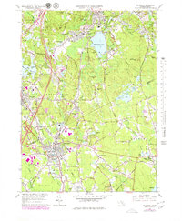 Download a high-resolution, GPS-compatible USGS topo map for Mansfield, MA (1979 edition)