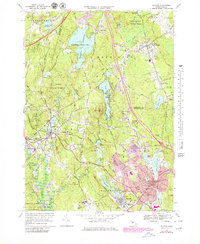 Download a high-resolution, GPS-compatible USGS topo map for Milford, MA (1979 edition)