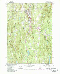 Download a high-resolution, GPS-compatible USGS topo map for Monson, MA (1985 edition)