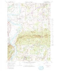 preview thumbnail of historical topo map of Hampshire County, MA in 1964