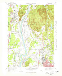 preview thumbnail of historical topo map of Franklin County, MA in 1971