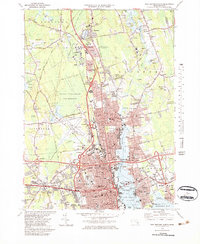 Download a high-resolution, GPS-compatible USGS topo map for New Bedford North, MA (1979 edition)
