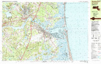 preview thumbnail of historical topo map of Newburyport, MA in 1985
