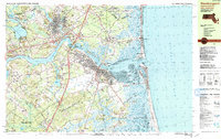 preview thumbnail of historical topo map of Newburyport, MA in 1987