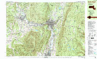 Download a high-resolution, GPS-compatible USGS topo map for North Adams, MA (1988 edition)