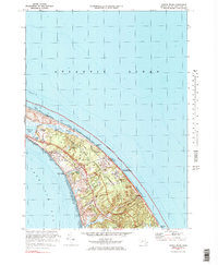 Download a high-resolution, GPS-compatible USGS topo map for North Truro, MA (1983 edition)