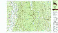 Download a high-resolution, GPS-compatible USGS topo map for Northfield, MA (1990 edition)