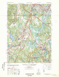 preview thumbnail of historical topo map of Norfolk County, MA in 1947