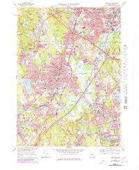 Download a high-resolution, GPS-compatible USGS topo map for Norwood, MA (1979 edition)