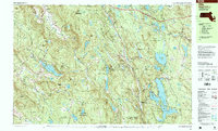 preview thumbnail of historical topo map of Berkshire County, MA in 1997