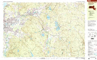 preview thumbnail of historical topo map of Berkshire County, MA in 1997