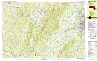 Download a high-resolution, GPS-compatible USGS topo map for Pittsfield West, MA (1988 edition)