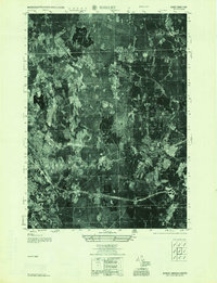 preview thumbnail of historical topo map of Worcester County, MA in 1955