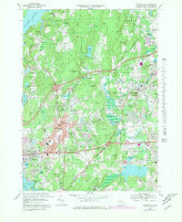 preview thumbnail of historical topo map of Worcester County, MA in 1969