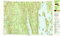 preview thumbnail of historical topo map of Franklin County, MA in 1990