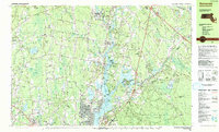 preview thumbnail of historical topo map of Bristol County, MA in 1985