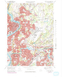 Download a high-resolution, GPS-compatible USGS topo map for Springfield North, MA (1979 edition)