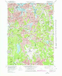 preview thumbnail of historical topo map of Norfolk County, MA in 1971