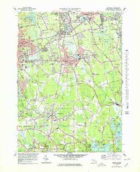 Download a high-resolution, GPS-compatible USGS topo map for Whitman, MA (1979 edition)