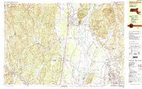 Download a high-resolution, GPS-compatible USGS topo map for Williamsburg, MA (1990 edition)