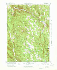 preview thumbnail of historical topo map of Hampshire County, MA in 1972