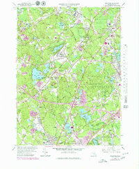 Download a high-resolution, GPS-compatible USGS topo map for Wrentham, MA (1979 edition)
